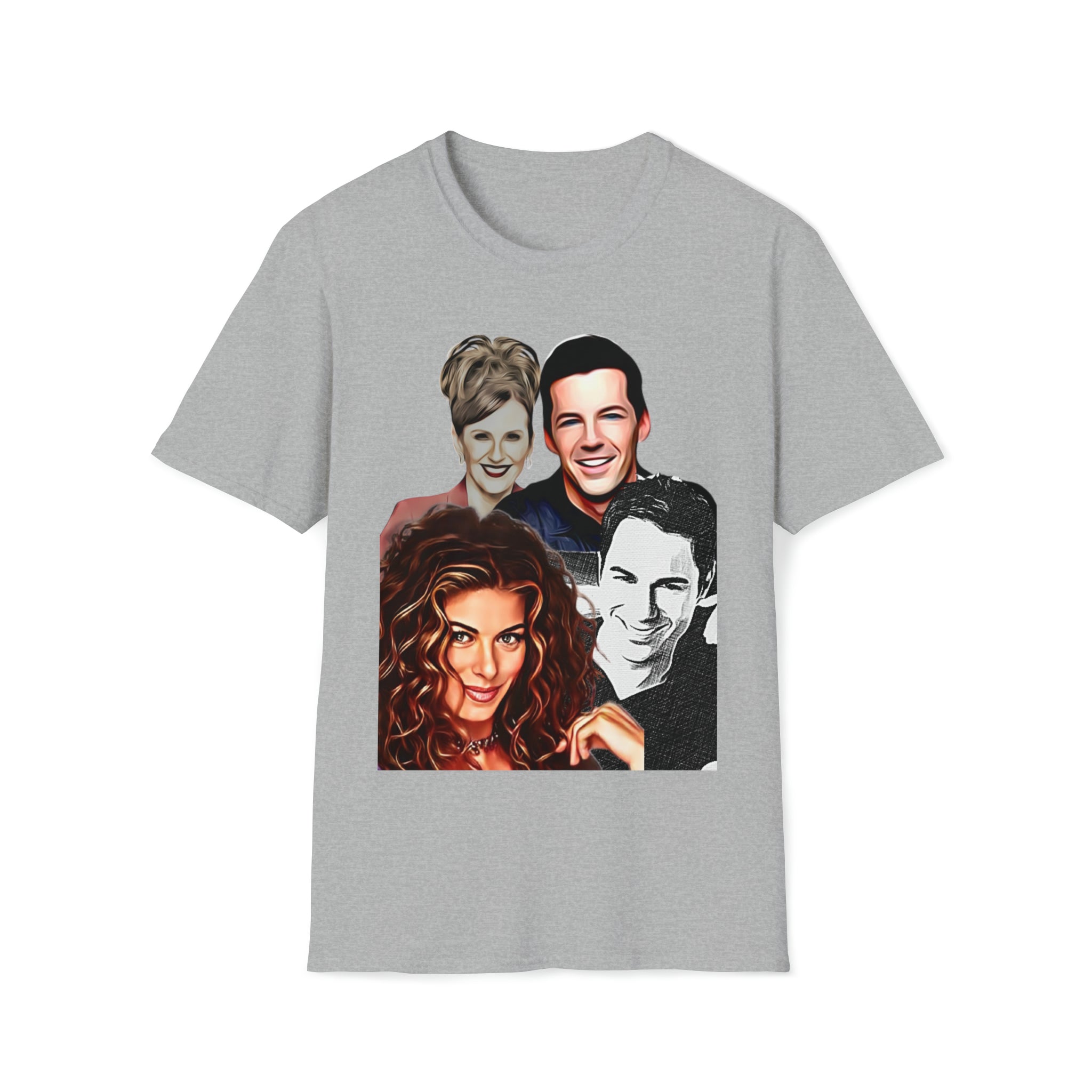 Will and Grace- Unisex Softstyle T-Shirt - Creations by Chris and Carlos